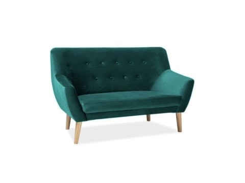 SIGNAL SOFA NORDIC 2 VELVET KOLOR ZIELONY TAPICERKA BLUVEL 78 / BUK SIGNAL SOFA NORDIC 2 VELVET KOLOR ZIELONY TAPICERKA BLUVEL 78 / BUK