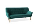 SIGNAL SOFA NORDIC 3 VELVET KOLOR ZIELONY TAPICERKA BLUVEL 78 / BUK SIGNAL SOFA NORDIC 3 VELVET KOLOR ZIELONY TAPICERKA BLUVEL 78 / BUK