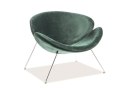 SIGNAL FOTEL MAJOR VELVET ZIELONY BLUVEL 78 / CHROM SIGNAL FOTEL MAJOR VELVET ZIELONY BLUVEL 78 / CHROM