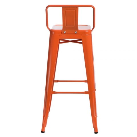 D2.DESIGN Hoker Paris Back short 75cm pomarańczowy insp. Tolix D2.DESIGN Hoker Paris Back short 75cm pomarańczowy insp. Tolix