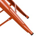 D2.DESIGN Hoker Paris Back short 75cm pomarańczowy insp. Tolix D2.DESIGN Hoker Paris Back short 75cm pomarańczowy insp. Tolix