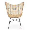 Halmar INDIANA fotel wypoczynkowy rattan naturalny Halmar INDIANA fotel wypoczynkowy rattan naturalny
