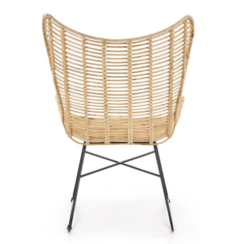 Halmar INDIANA fotel wypoczynkowy rattan naturalny Halmar INDIANA fotel wypoczynkowy rattan naturalny