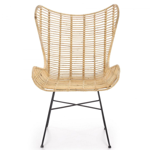 Halmar INDIANA fotel wypoczynkowy rattan naturalny Halmar INDIANA fotel wypoczynkowy rattan naturalny