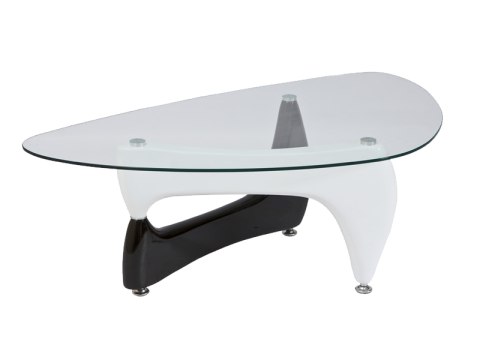 SIGNAL ŁAWA OMEGA TRANSPARENTNY/CZARNO-BIAŁY LAKIER 120x70x41 SIGNAL ŁAWA OMEGA TRANSPARENTNY/CZARNO-BIAŁY LAKIER 120x70x41