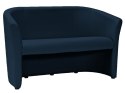 SIGNAL SOFA TM-2 GRANATOWY EKOSKÓRA / WENGE