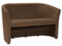 SIGNAL SOFA TM-2 JASNY BRĄZ EKOSKÓRA / WENGE