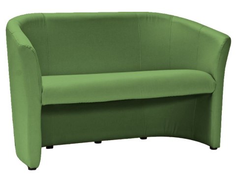 SIGNAL SOFA TM-2 ZIELONY EKOSKÓRA / WENGE