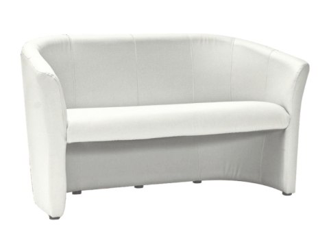 SIGNAL SOFA TM-3 TAPICEROWANA BIAŁA EKOSKÓRA / WENGE SIGNAL SOFA TM-3 TAPICEROWANA BIAŁA EKOSKÓRA / WENGE