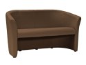 SIGNAL SOFA TM-3 JASNY BRĄZ EKOSKÓRA / WENGE