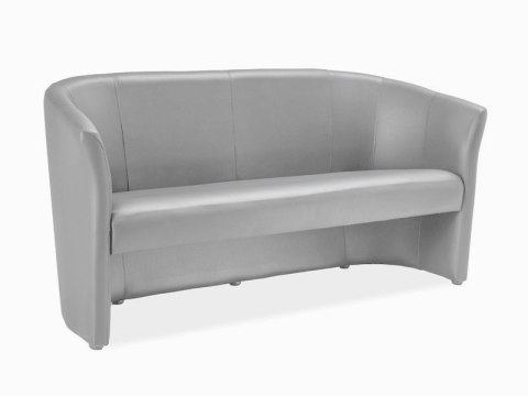 SIGNAL SOFA TM-3 SZARA TAPICERKA EKOSKÓRA / WENGE DO SALONU POKOJU RECEPCJI TRZYOSOBOWA SIGNAL SOFA TM-3 SZARA TAPICERKA EKOSKÓRA / WENGE DO SALONU POKOJU RECEPCJI TRZYOSOBOWA