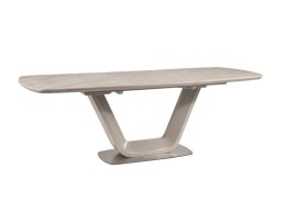 SIGNAL STÓŁ ARMANI CERAMIC SZARY MAT 160(220)X90