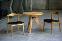 D2.DESIGN Krzesło Codo drewno jesionowe j. brąz siedzisko skóra sztuczna do jadalni salonu restauracji D2.DESIGN Krzesło Codo drewno jesionowe j. brąz siedzisko skóra sztuczna do jadalni salonu restauracji