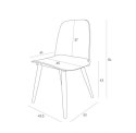 D2.DESIGN Krzesło Rosse białe D2.DESIGN Krzesło Rosse białe