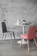 D2.DESIGN Krzesło Rosse szare tworzywo metal do restauracji jadalni kuchni recepcji D2.DESIGN Krzesło Rosse szare tworzywo metal do restauracji jadalni kuchni recepcji