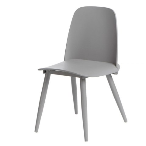 D2.DESIGN Krzesło Rosse szare tworzywo metal do restauracji jadalni kuchni recepcji D2.DESIGN Krzesło Rosse szare tworzywo metal do restauracji jadalni kuchni recepcji