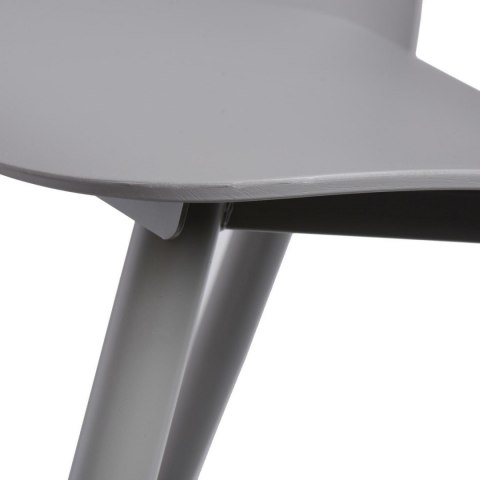 D2.DESIGN Krzesło Rosse szare tworzywo metal do restauracji jadalni kuchni recepcji D2.DESIGN Krzesło Rosse szare tworzywo metal do restauracji jadalni kuchni recepcji