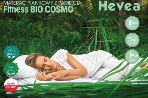 Materac wysokoelastyczny Hevea Fitness Bio Cosmo 200x100 (Aloe Green Power) Materac wysokoelastyczny Hevea Fitness Bio Cosmo 200x100 (Aloe Green Power)