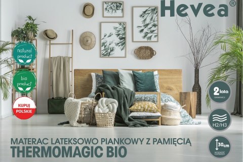 Materac z lateksem Hevea Thermomagic Bio 200x160 (Bamboo) Materac z lateksem Hevea Thermomagic Bio 200x160 (Bamboo)