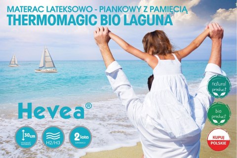 Materac z lateksem Hevea Thermomagic Bio Laguna 200x100 (Aegis Natural Care) Materac z lateksem Hevea Thermomagic Bio Laguna 200x100 (Aegis Natural Care)