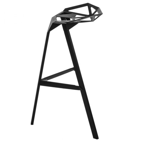 HOKER STOŁEK BAROWY Gap CZARNY D2.DESIGN stal lakierowana proszkowo do WNĘTRZ i na ZEWNĄTRZ do domu i lokalu HOKER STOŁEK BAROWY Gap CZARNY D2.DESIGN stal lakierowana proszkowo do WNĘTRZ i na ZEWNĄTRZ do domu i lokalu