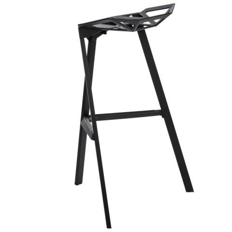 HOKER STOŁEK BAROWY Gap CZARNY D2.DESIGN stal lakierowana proszkowo do WNĘTRZ i na ZEWNĄTRZ do domu i lokalu HOKER STOŁEK BAROWY Gap CZARNY D2.DESIGN stal lakierowana proszkowo do WNĘTRZ i na ZEWNĄTRZ do domu i lokalu