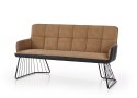 Halmar L1 sofa jasny brąz / czarny Halmar L1 sofa jasny brąz / czarny