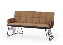 Halmar L1 sofa jasny brąz / czarny