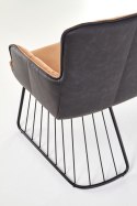 Halmar L1 sofa jasny brąz / czarny Halmar L1 sofa jasny brąz / czarny