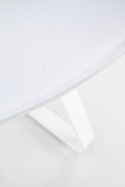 HALMAR stół LOOPER stelaż - biały, blat - biały