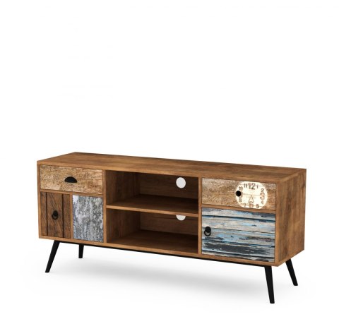 Halmar szafka MEZO RTV1 wielobarwny, MDF laminowany, stal malowana 120x39 Halmar szafka MEZO RTV1 wielobarwny, MDF laminowany, stal malowana 120x39