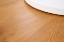 Halmar ława MICHELLE MDF lakierowany/MDF laminowany biały / dąb złoty fi 80 Halmar ława MICHELLE MDF lakierowany/MDF laminowany biały / dąb złoty fi 80