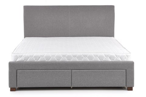 HALMAR łóżko tapicerowane dwuosobowe MODENA 160 x 200 z szufladami popiel tkanina HALMAR łóżko tapicerowane dwuosobowe MODENA 160 x 200 z szufladami popiel tkanina