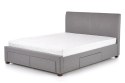 HALMAR łóżko tapicerowane dwuosobowe MODENA 160 x 200 z szufladami popiel tkanina HALMAR łóżko tapicerowane dwuosobowe MODENA 160 x 200 z szufladami popiel tkanina