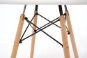 Halmar stół PROMETHEUS KWADRAT 80x80 biały MDF lakierowany nogi drewno lite bukowe + stal malowana Halmar stół PROMETHEUS KWADRAT 80x80 biały MDF lakierowany nogi drewno lite bukowe + stal malowana