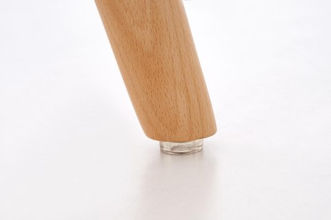 Halmar stół PROMETHEUS OKRĄGŁY biały MDF lakierowany nogi drewno lite bukowe + stal malowana fi80 Halmar stół PROMETHEUS OKRĄGŁY biały MDF lakierowany nogi drewno lite bukowe + stal malowana fi80