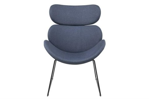 ACTONA Fotel Cazar Dark Blue czarna podstawa ACTONA Fotel Cazar Dark Blue czarna podstawa
