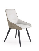 Halmar K243 krzesło jasny beton / popiel