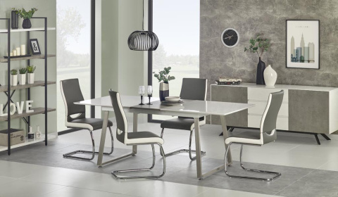 Halmar K259 krzesło popiel / biały Halmar K259 krzesło popiel / biały