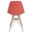 D2.DESIGN Krzesło P016 PP Gold dark peach D2.DESIGN Krzesło P016 PP Gold dark peach
