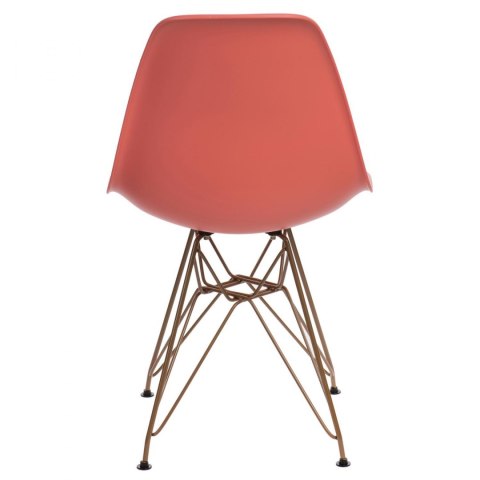D2.DESIGN Krzesło P016 PP Gold dark peach D2.DESIGN Krzesło P016 PP Gold dark peach
