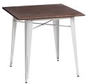 D2.DESIGN Stół Paris Wood biały sosna orzech D2.DESIGN Stół Paris Wood biały sosna orzech