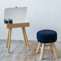 Intesi Stołek Balea Velvet Intesi granatowy Intesi Stołek Balea Velvet Intesi granatowy