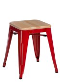 D2.DESIGN Stołek Paris Wood czerw sosna naturalna D2.DESIGN Stołek Paris Wood czerw sosna naturalna