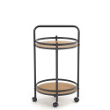 Halmar BAR11 stolik barowy czarny / naturalny Halmar BAR11 stolik barowy czarny / naturalny