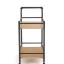 Halmar BAR12 stolik barowy czarny / naturalny Halmar BAR12 stolik barowy czarny / naturalny