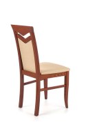 Halmar CITRONE krzesło czereśnia ant. II / tap: MESH 1