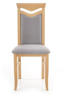 Halmar CITRONE krzesło dąb miodowy / tap: INARI 91