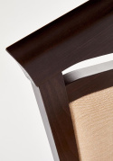 Halmar CITRONE krzesło wenge / tap: VILA 2 Halmar CITRONE krzesło wenge / tap: VILA 2