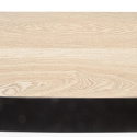 Halmar GENUA KN1 kosolka czarny / naturalny Halmar GENUA KN1 kosolka czarny / naturalny